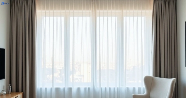 Restored vibrant drapes in davidson-nsw QLD after Matty Curtain Cleaning